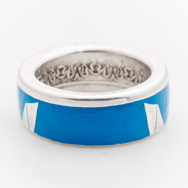 Colorized Military Coin Rings - Army - Navy - Marines - Air Force