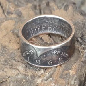 Kennedy Half Dollar Coin History - Blog No. 3 - Get to know your Coin Ring - The History of our Kennedy Half Dollar Coin Rings