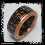 About Our Ben Franklin Bank Note Collectible Copper Coin Ring