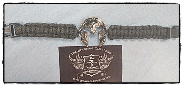 Ike (Eisenhower) Dollar Coin History - Blog No. 4 - Get to know your Spartan Mask Cut Coin Bracelet - The History of the Ike Dollar We Use in our New Spartan Paracord Bracelet for Men