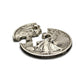Walking Liberty Half Dollar 3-Piece Puzzle